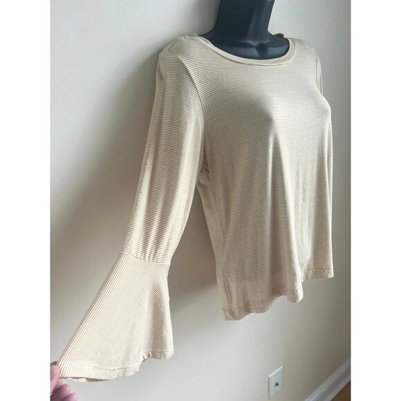 Eliane Rose Butter Yellow Top Size S‎ Anthropologie Lightweight Flowy Soft Girl - Picture 6 of 6